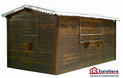 Casetta prefabbricata in legno grande